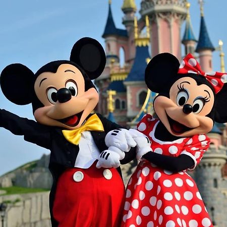 L'Olivier Centre Ville Parking Disneyland 4 Personnes Et 1 Bebe Bailly-Romainvilliers Bagian luar foto